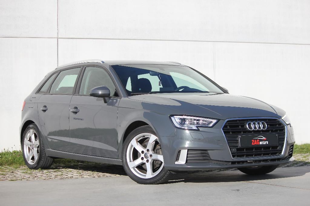 Audi A3 Sportback 1.5 TSI ACT Sport |S-Tronic|110kw|Euro6b, Auto's, Testrit aan huis, Stof, 4 cilinders, Zilver of Grijs