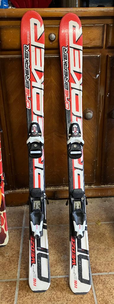 Ski’s Wed’ze 116cm, Autres marques, Skis, Enlèvement, Utilisé