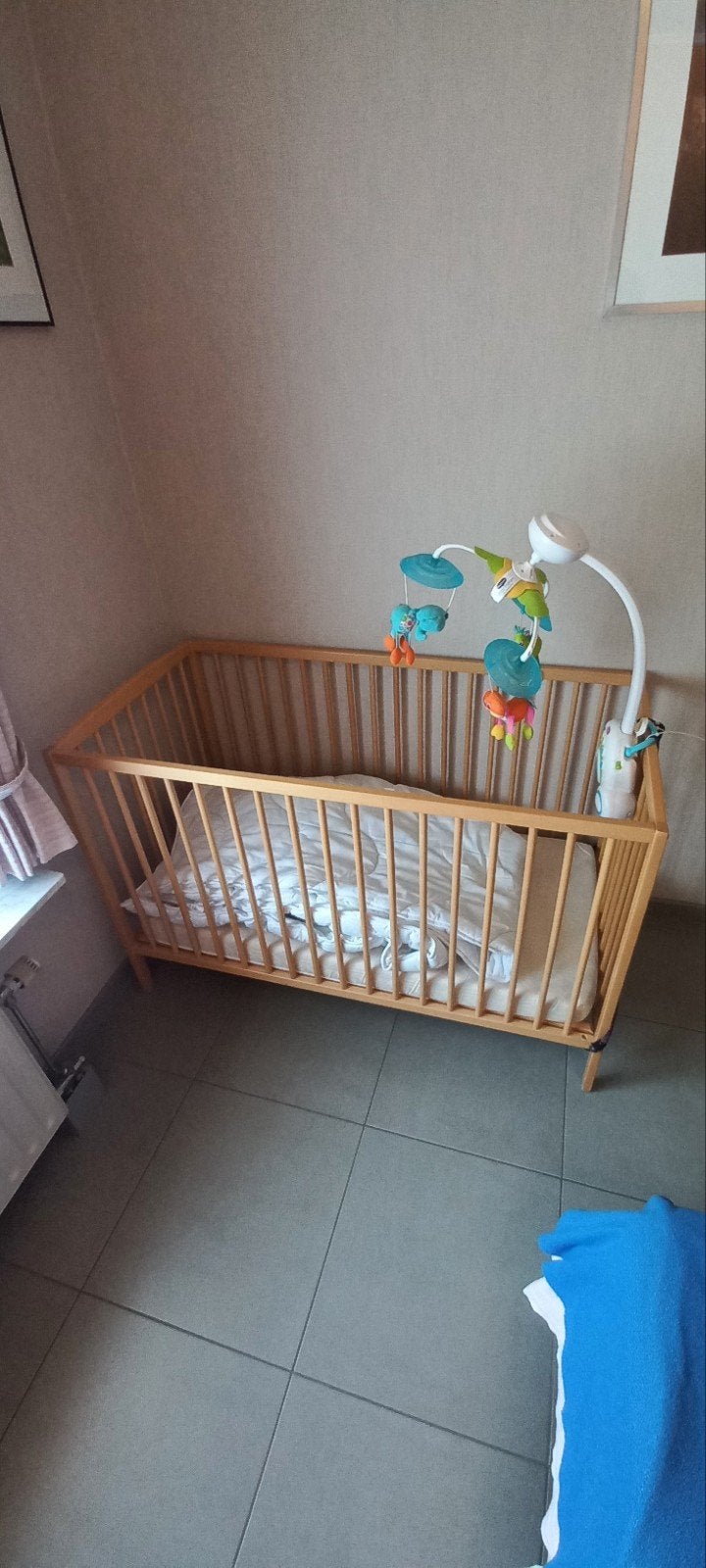 babybed 120×60, Ophalen, Gebruikt, Ledikant