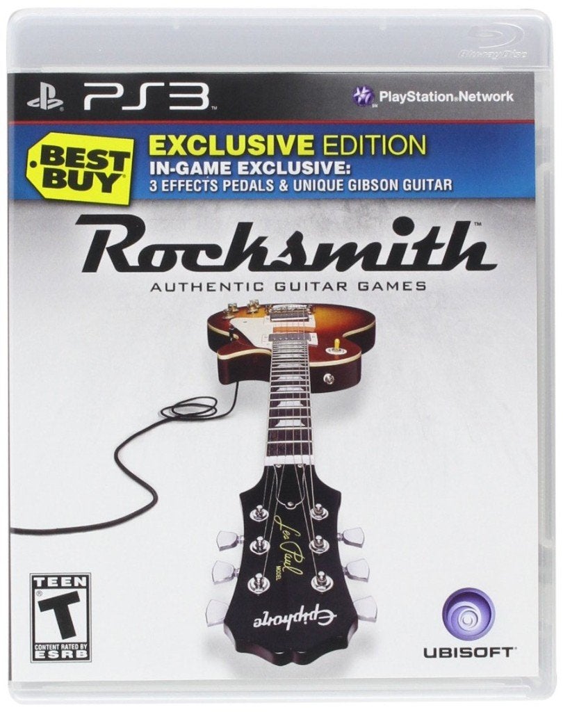 Rocksmith (jeu uniquement, version américaine), Enlèvement ou Envoi, 1 joueur, À partir de 12 ans, Comme neuf