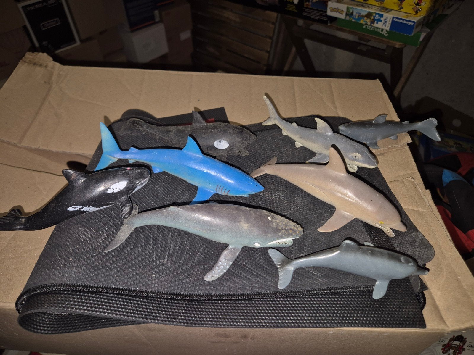 plastieken haai walvis dolfijn, Verzamelen, Verzenden