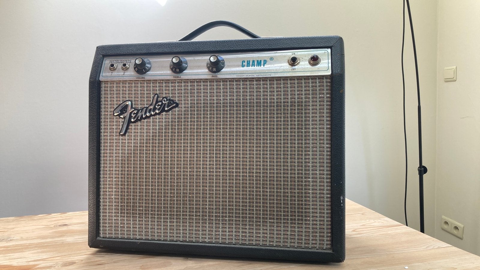 Fender Champ – vintage buizenversterker, goede staat, Enlèvement ou Envoi, Utilisé, Guitare