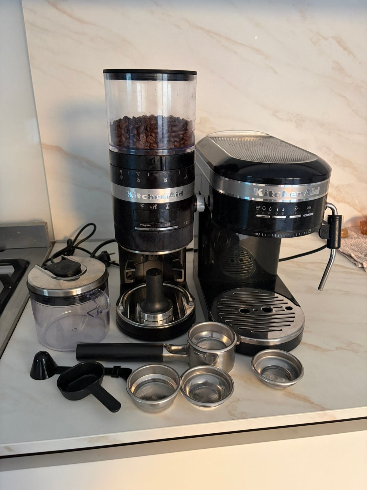 Koffiezet kitchenaid, Ophalen, Zo goed als nieuw, Koffiebonen