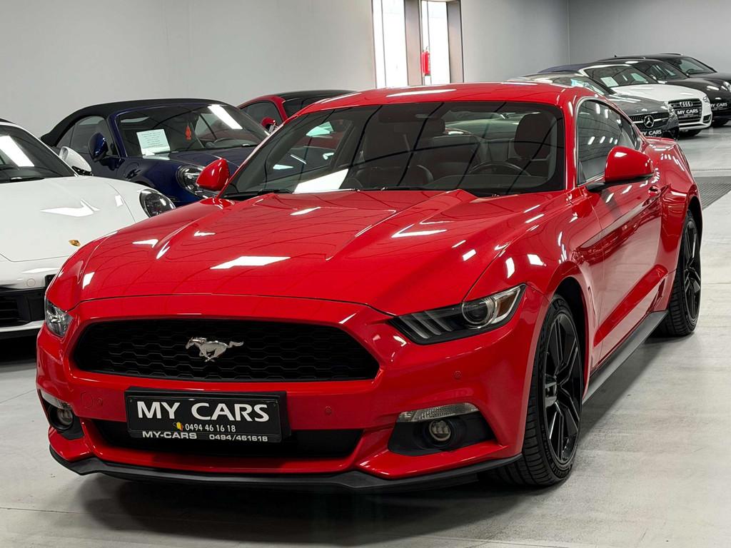 Ford Mustang 2.3 Exhaust Cuir Clim Gps Xenon Full Options Ga, 4 zetels, Achterwielaandrijving, Gebruikt, 4 cilinders