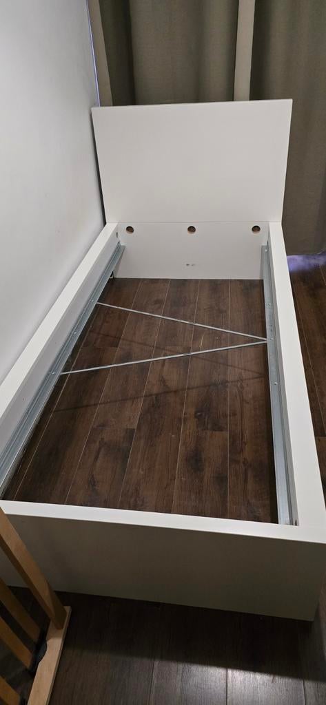 Lit 1 personne, 90 cm, Enlèvement, Blanc, Ikea