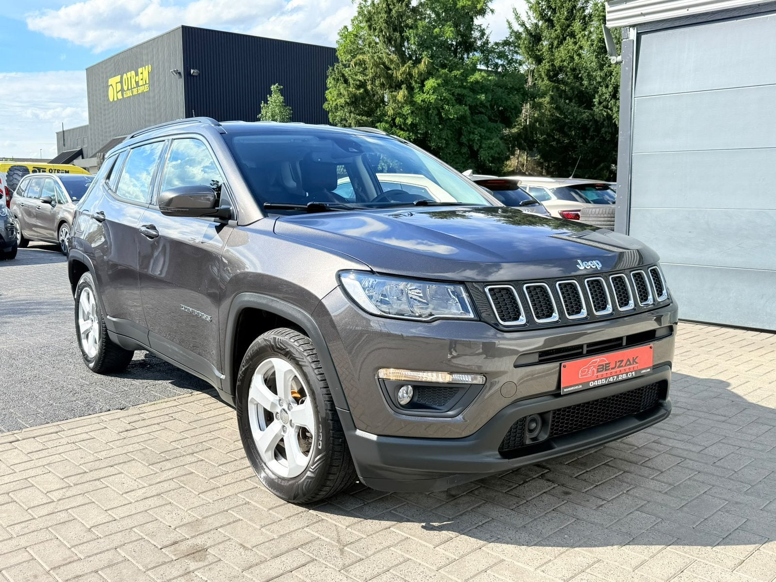 Jeep Compass1.4i Turbo 140pk 1j garantie, Auto's, Voorwielaandrijving, Compass, Bedrijf, ABS