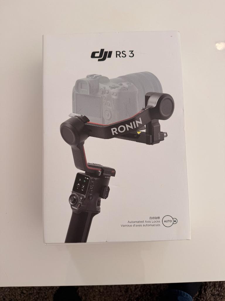 Cardan et stabilisateur DJI RS3, Enlèvement, Comme neuf, Moins de 150 cm, Autres types