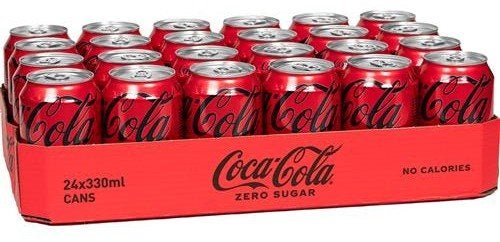 1 tray Coca cola Zero, Ophalen of Verzenden