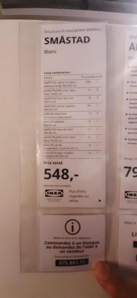 Lit mezzanine ikea, Enfants & Bébés, Enlèvement