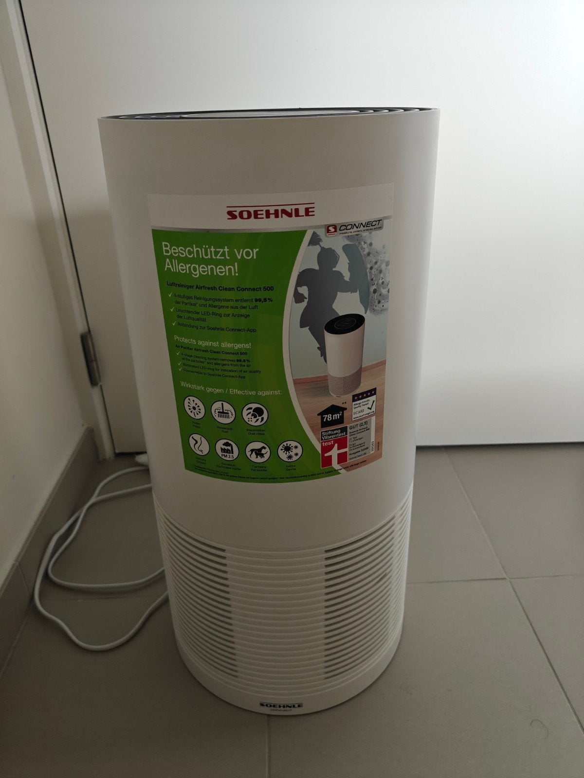 Soehnle luchtreiniger, Electroménager, Équipement de traitement de l'air, Enlèvement, Purificateur d'air