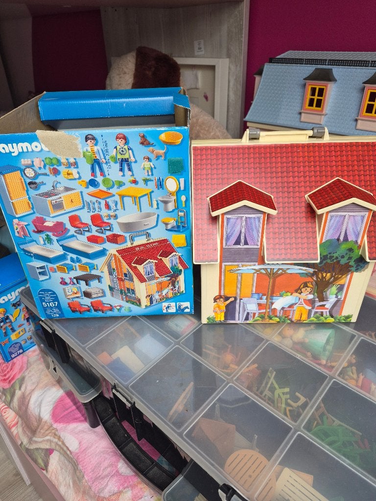Playmobil Dollhouse Mijn Meeneempoppenhuis (setnummer 5167), Ophalen, Gebruikt, Gebouw, Complete set
