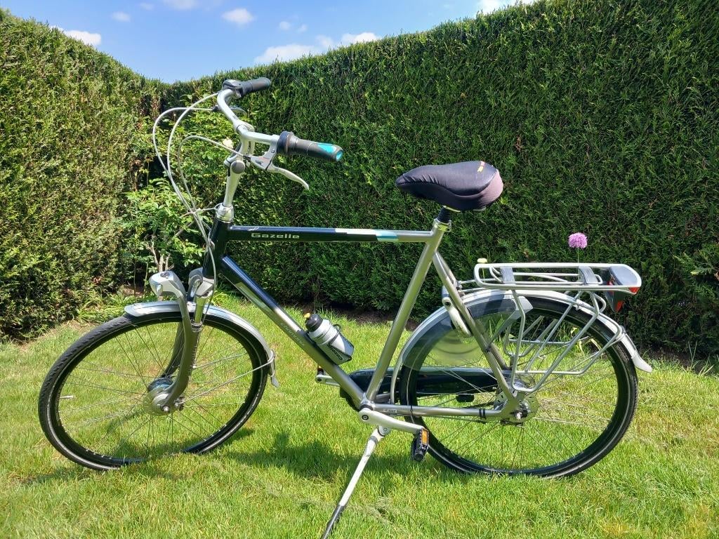 Herenfiets Gazelle, Fietsen en Brommers, Ophalen, Gebruikt, Versnellingen, 65 cm of meer