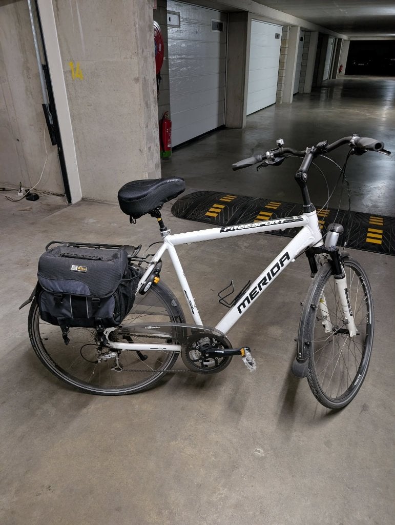 Heren fiets Merida 58cm, Fietsen en Brommers, Fietsen | Mountainbikes en ATB, Zo goed als nieuw, Heren, Merida, 57 cm of meer
