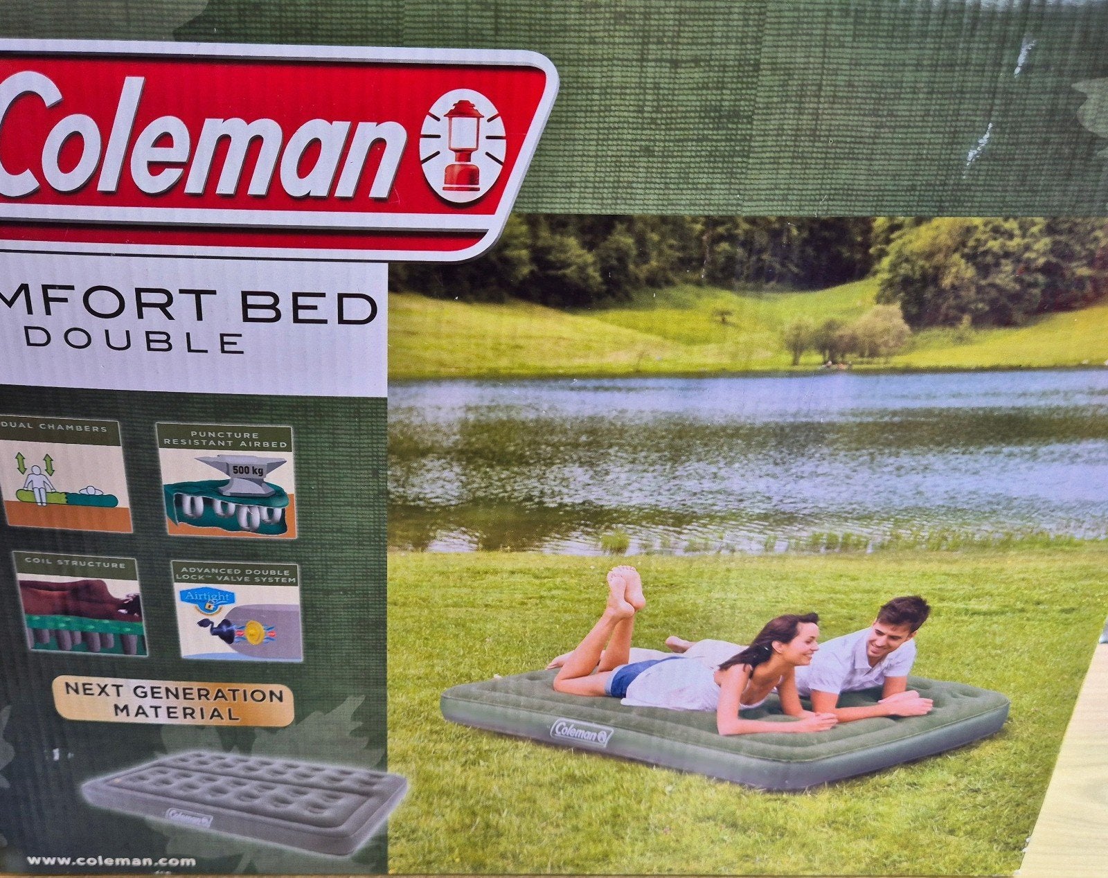 Matelas gonflable entièrement neuf, Enlèvement ou Envoi, Neuf, 2 personnes