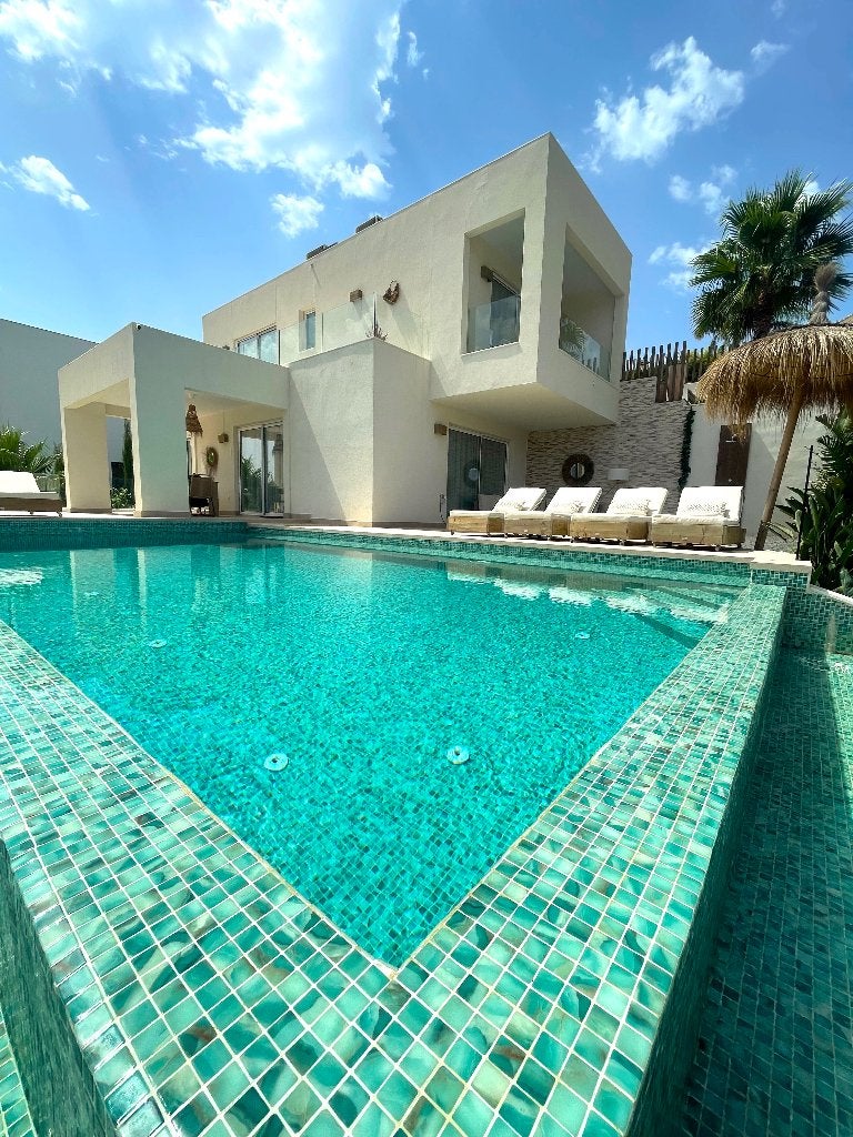 Nieuwbouwvilla met infinitypool / Mijas - Marbella, Vakantie, Wasmachine, Landelijk, Eigenaar, 6 personen