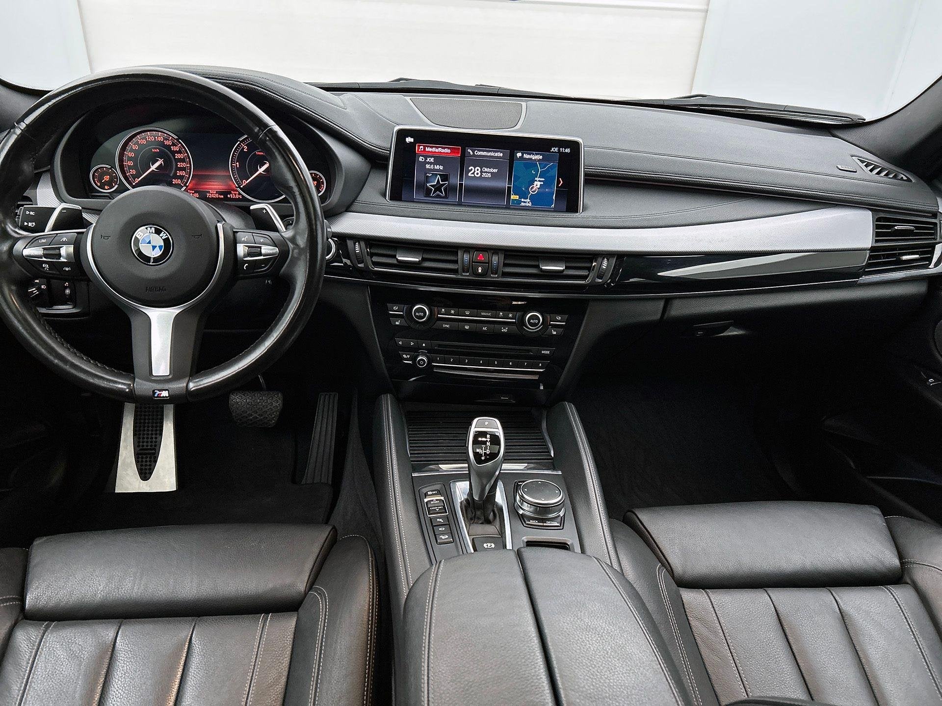 BMW X6 xDrive30d xLine, Auto's, Stof, Gebruikt, Zwart, X6