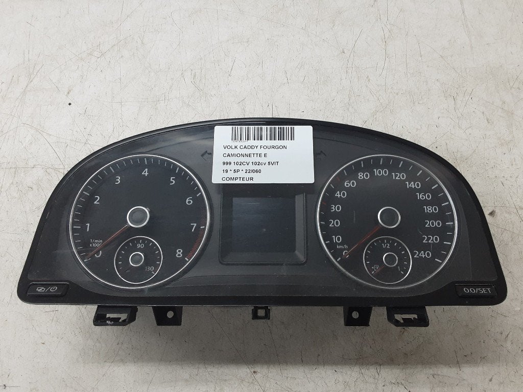 KM TELLER Volkswagen Caddy IV (01-2015/09-2020) (2K5920866D), Gebruikt, Volkswagen, Volkswagen AG, Kundenbetreuung@volkswagen.de