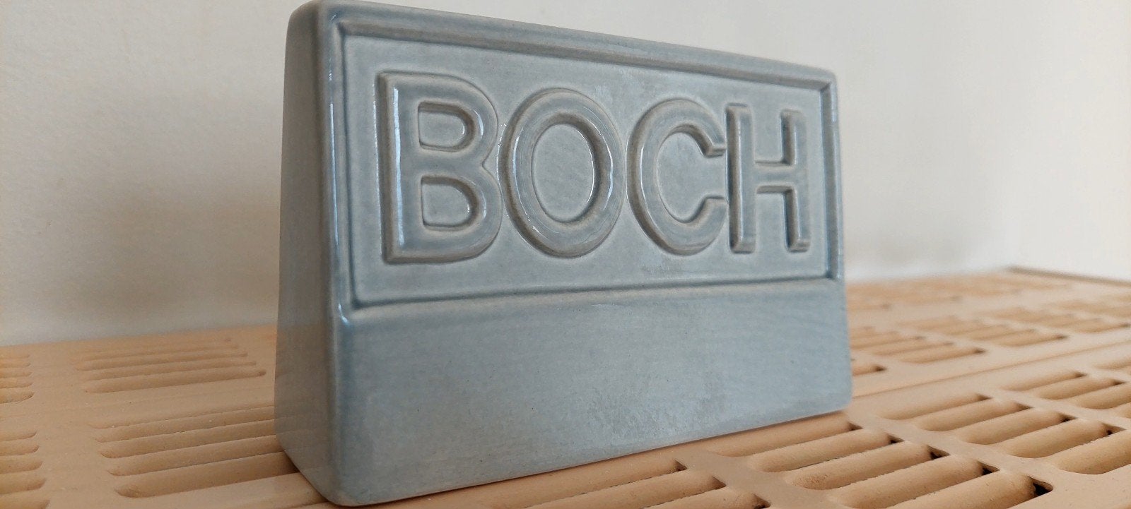 Porselein  Boch presenteer plaatje, Antiek en Kunst, Antiek | Porselein, Ophalen of Verzenden