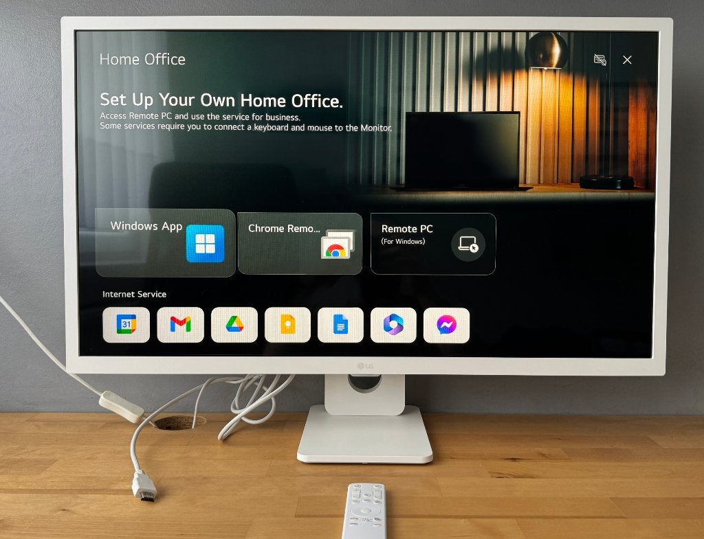 32" LG Full HD IPS Smart monitor met ingebouwde speakers, HDMI, IPS, Ingebouwde speakers, Full HD