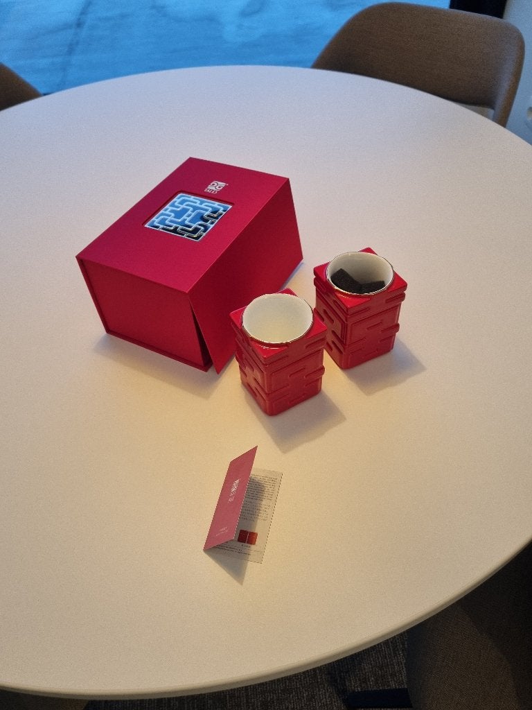 Double Happiness Cups - Chinese theekopjes, Enlèvement ou Envoi