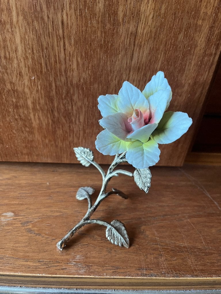 Vintage porseleinen bloem, Ophalen