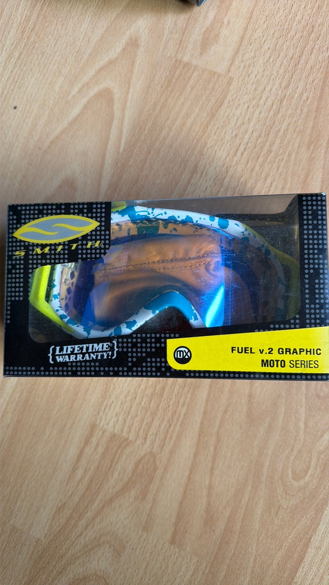 Masque Motocross/VTT Smith Fuel V.2 Graphic FG1ZSY10 - NEUF, Motos, Autres marques, Femmes, Enlèvement ou Envoi, Casque intégral