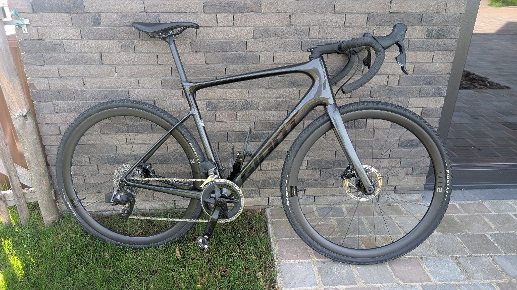 Giant Defy Advanced Pro 2 AXS  – Carbon Racefiets – Maat M/L, Fietsen en Brommers, Ophalen, 28 inch, Gebruikt, Giant