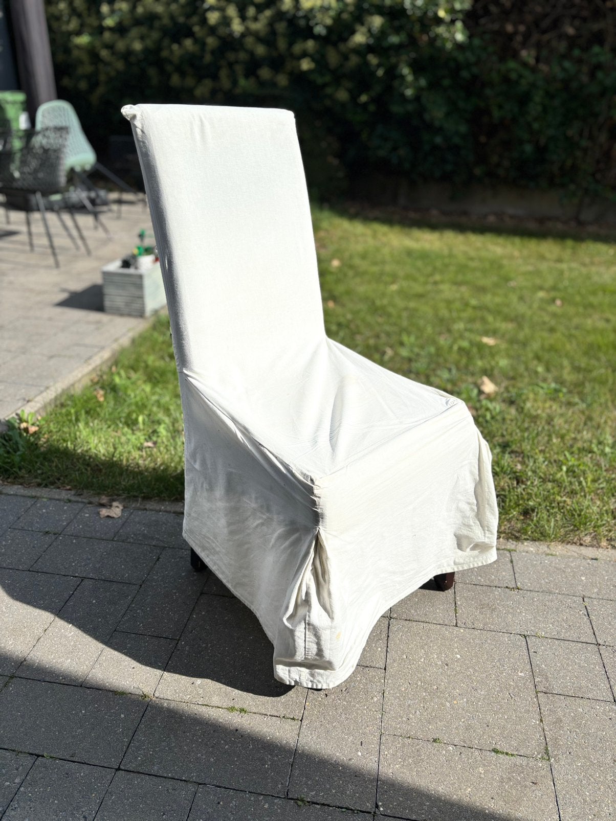 A donner!!! Lot de 6 chaises avec housses, Ophalen, Gebruikt, Vijf, Zes of meer stoelen