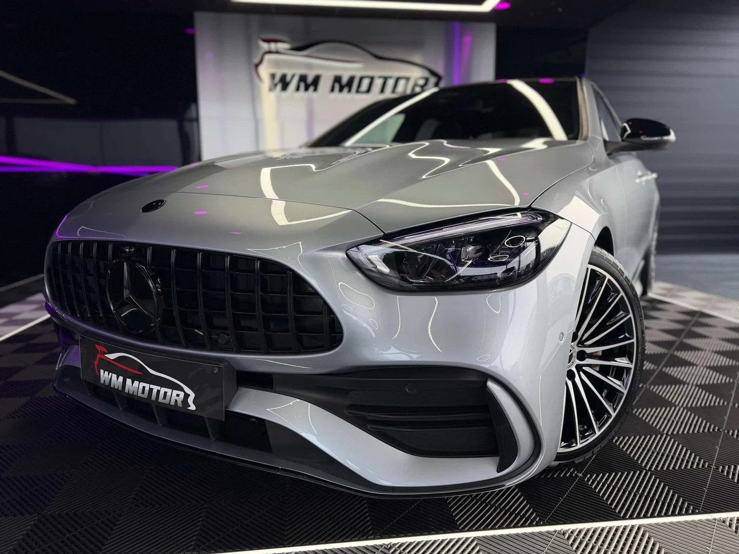 Mercedes-Benz C-CLASS 180 C 180 AMG Line (bj 2021), Automaat, 4 deurs, Gebruikt, Zwart