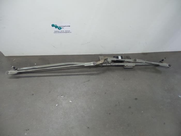 Ruitenwismotor + Mechaniek van een Peugeot 307, Gebruikt, -, -, Ophalen of Verzenden