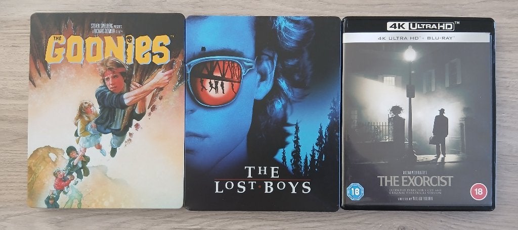 3 x 4k films warner, Cd's en Dvd's, Ophalen, Nederlands, 4K Ultra HD Blu-ray, Zo goed als nieuw
