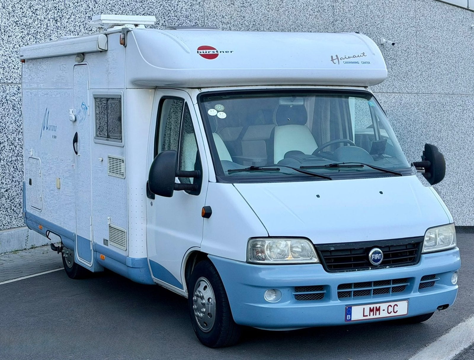 CAMPING-CAR BURSTNER T590, Jusqu'à 4, Fiat, Boîte manuelle, 5 à 6 mètres