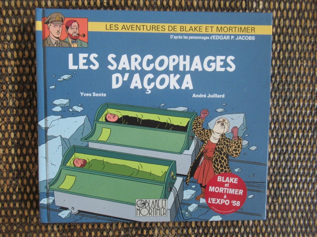Blake & Mortimer : Les sarcophages d'Açoka, Boeken, Ophalen, Zo goed als nieuw