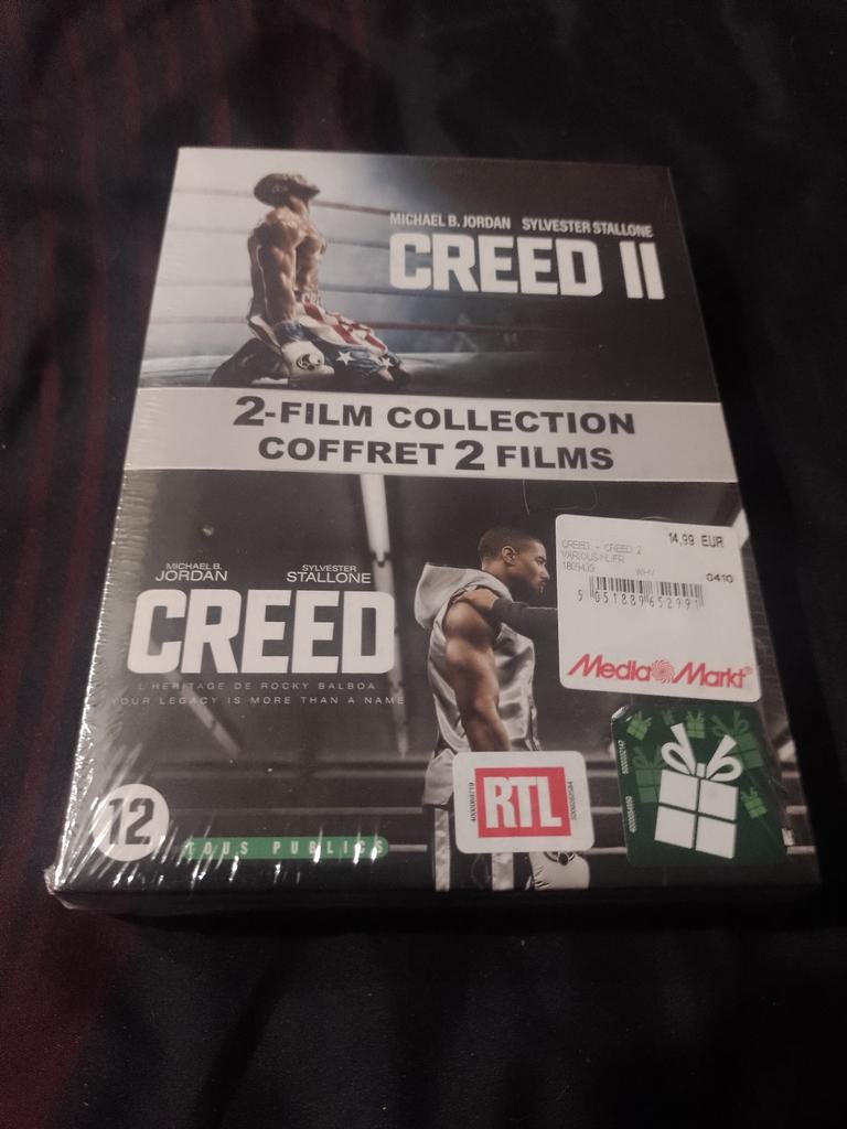 A vendre en coffret DVD Creed et Creed 2 neuf, CD & DVD, DVD | Action, Neuf, dans son emballage, Action, À partir de 12 ans, Enlèvement ou Envoi