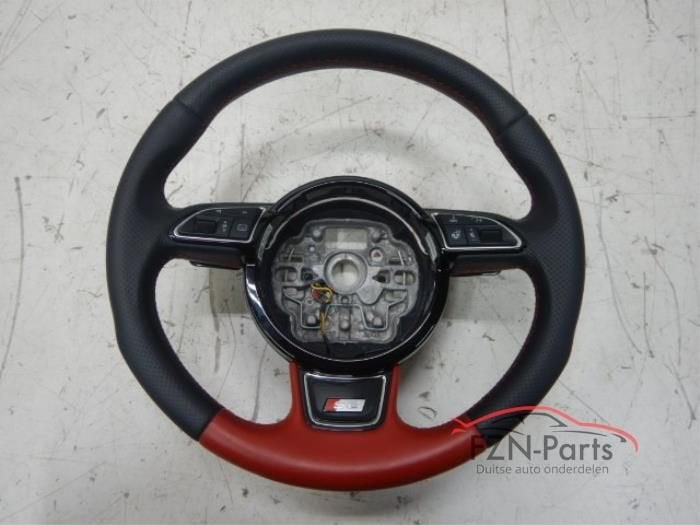 Audi S6/A6 4G Stuur Leer Leder Leren MF+F1+Stuurverwarming, Enlèvement ou Envoi, Utilisé