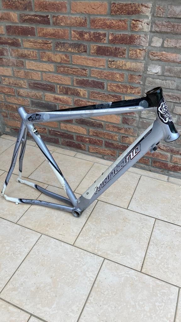 fietsframe, Fietsen en Brommers, Fietsonderdelen, Ophalen, Zo goed als nieuw, Frame, Aluminium
