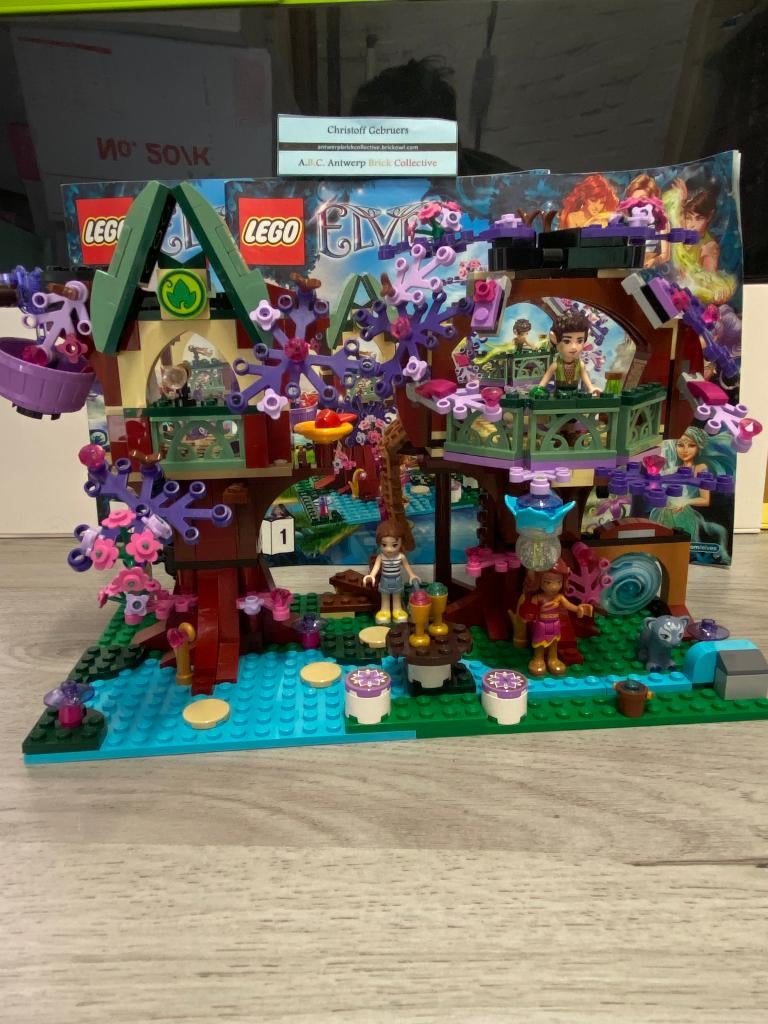 Lego Elves - 41075 - Elves' Treetop Hideaway, Ophalen, Overige thema's, Lego, Zo goed als nieuw