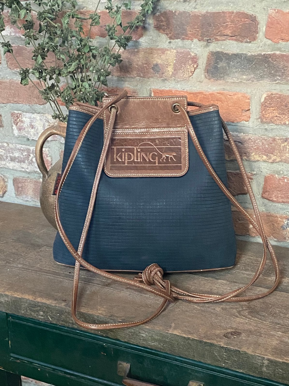 Vintage Kipling handtas - schoudertas - crossbody, Ophalen of Verzenden, Gebruikt