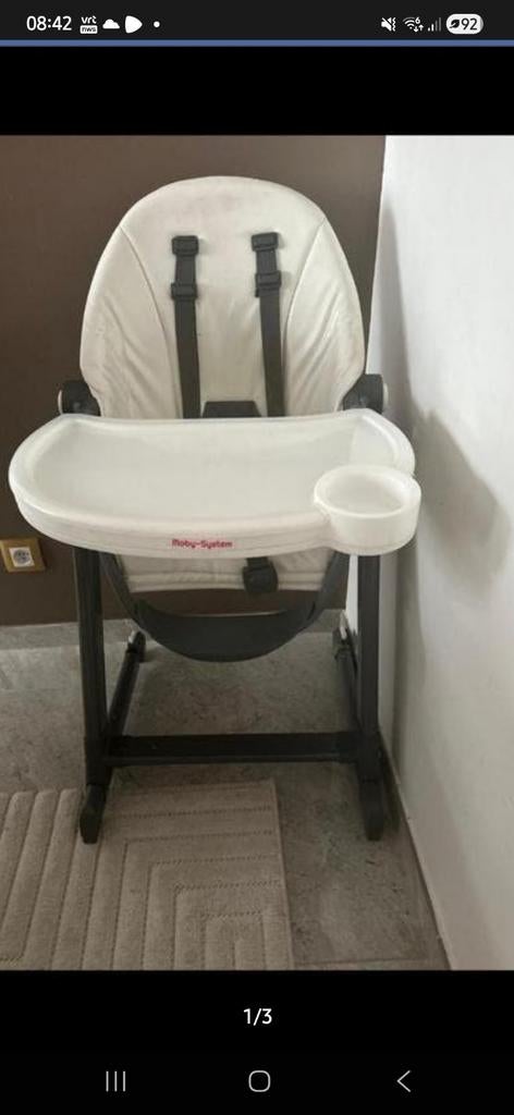 Meegroei kinderstoel voor baby- of peuter. Merk moby-system, Kinderen en Baby's, Kinderstoelen, Ophalen, Zo goed als nieuw, Meegroeistoel