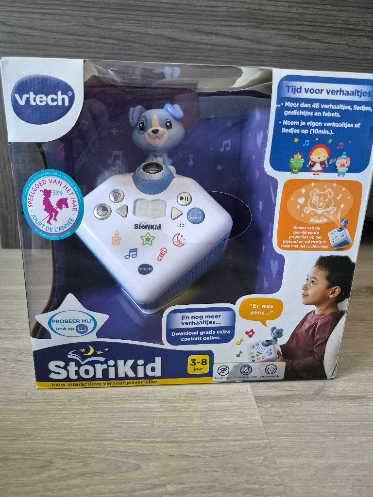 VTech StoriKid, Blauw, Ophalen of Verzenden, Zo goed als nieuw