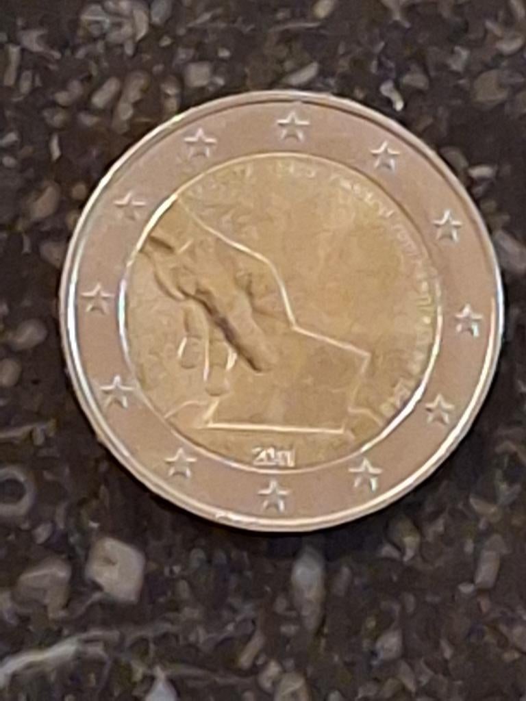 2 euro munt, Timbres & Monnaies, Monnaies | Europe | Monnaies euro, Enlèvement, Malte, 2 euros