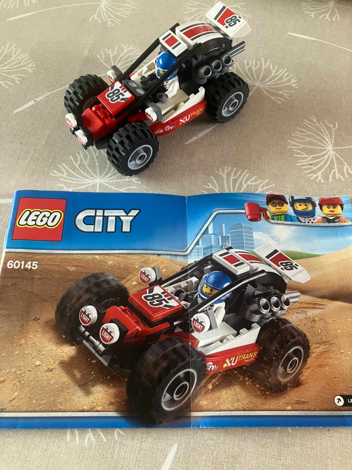 Lego city 60145 buggy, Ophalen, Zo goed als nieuw, Lego, City