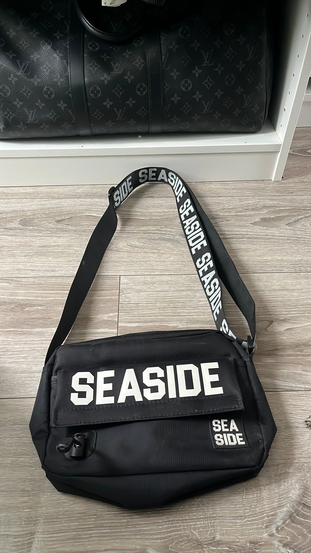 Seaside tasje limited editon groen lipje, Bijoux, Sacs & Beauté, Sacs | Sacs de sport, Enlèvement, Comme neuf