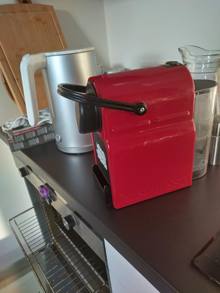 Nespresso machine krups, Ophalen