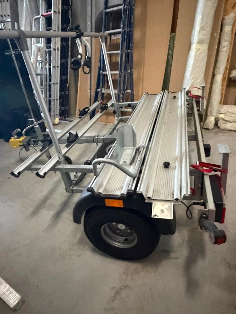 Te koop: Shorty scootertrailer – ideaal achter de camper, Ophalen, Gebruikt