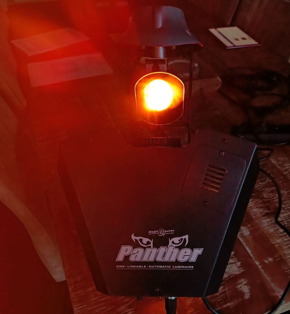 Panther Scanners Jb Systems, Muziek en Instrumenten, Licht en Laser, Ophalen of Verzenden, Zo goed als nieuw, Licht, Geluidgestuurd