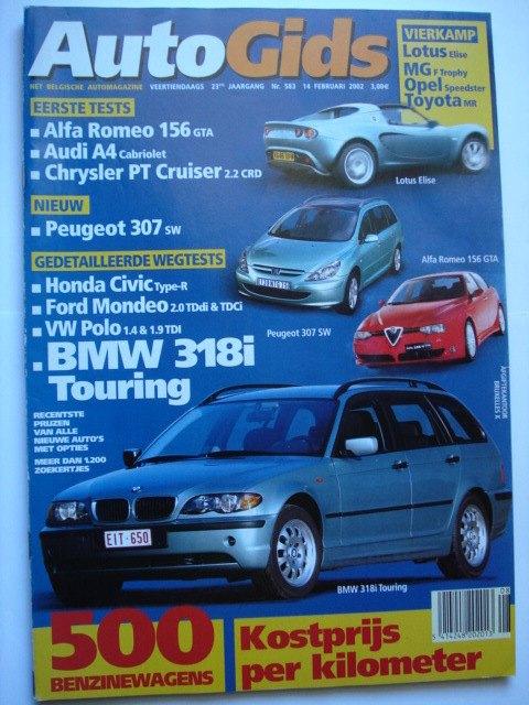 AutoGids 583, Boeken, Auto's | Folders en Tijdschriften, Zo goed als nieuw, Algemeen, Verzenden