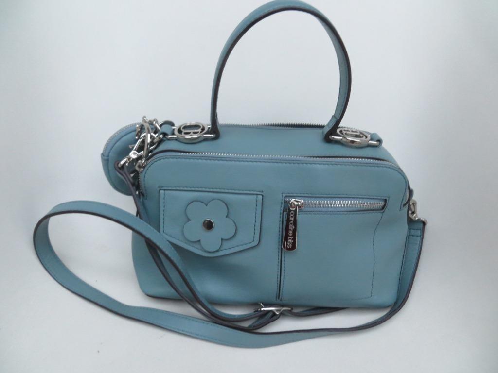 Sac à main Caroline Biss bleu clair, Bijoux, Sacs & Beauté, Enlèvement ou Envoi, Neuf, Bleu, Sac à main
