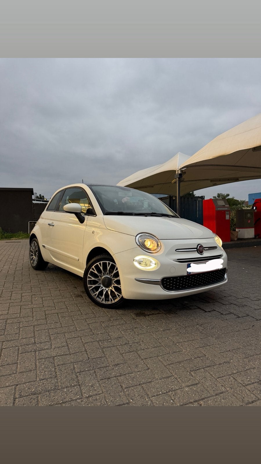 Fiat 500 1.2 à vendre, Autos, Bluetooth, Achat, Particulier, Blanc