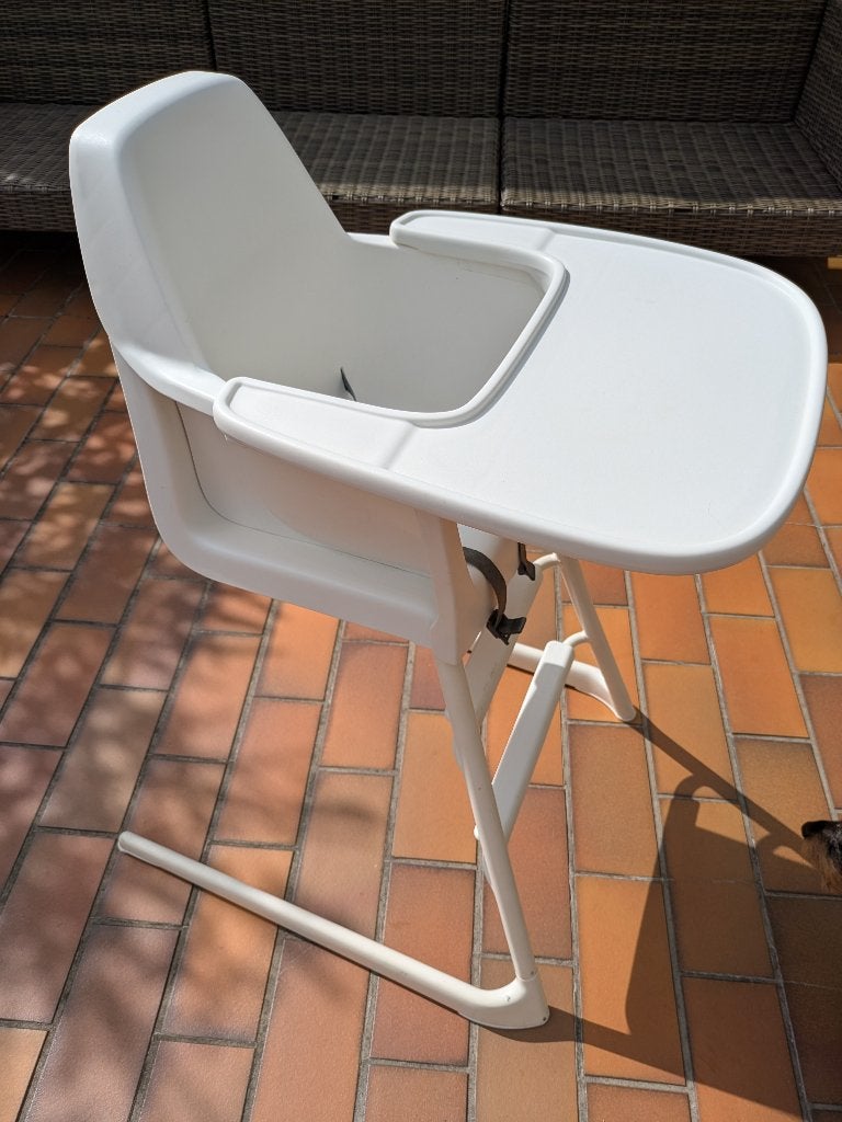 Kinderstoel Langur (Ikea), Enfants & Bébés, Chaises pour enfants, Enlèvement, Comme neuf, Chaise évolutive, Ceinture(s)